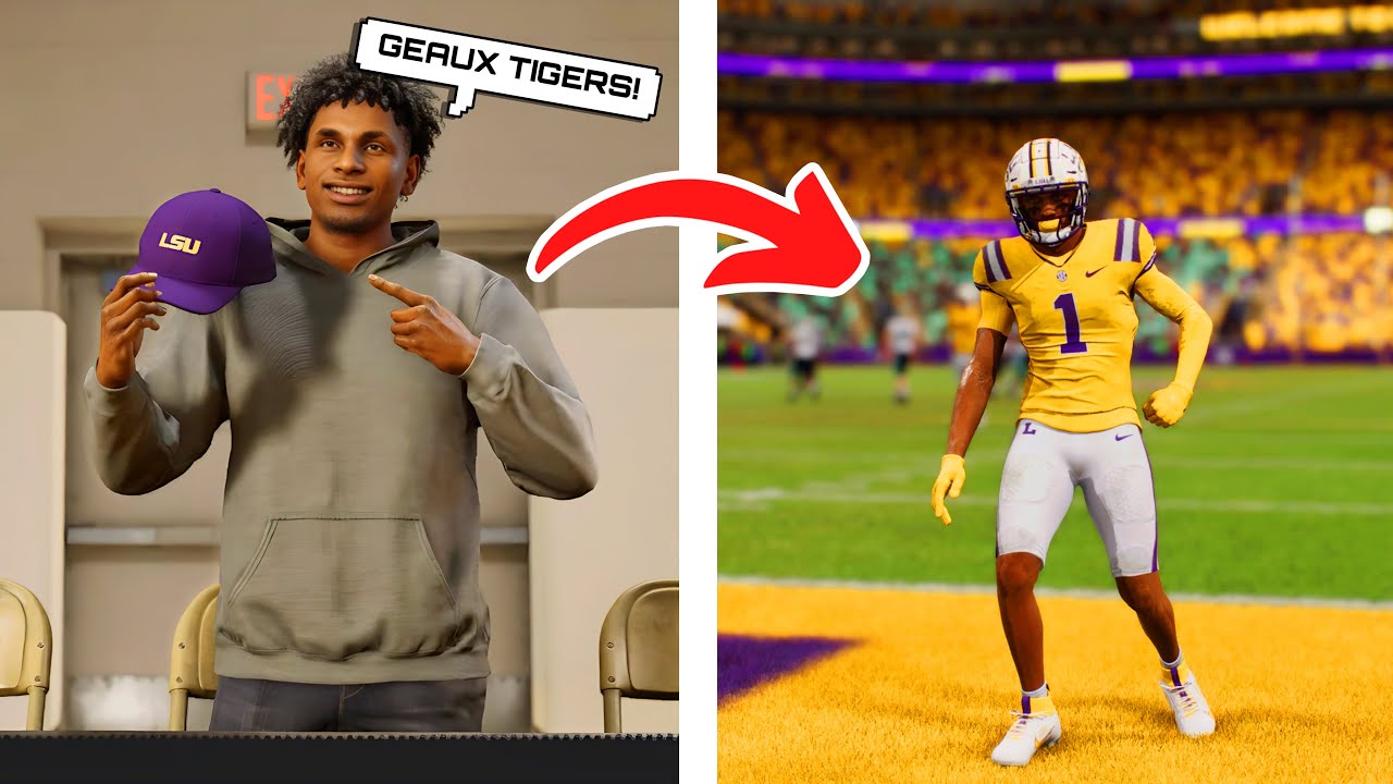My First Game As A LSU Tiger! | CFB 26 Road To Glory Ep. #2