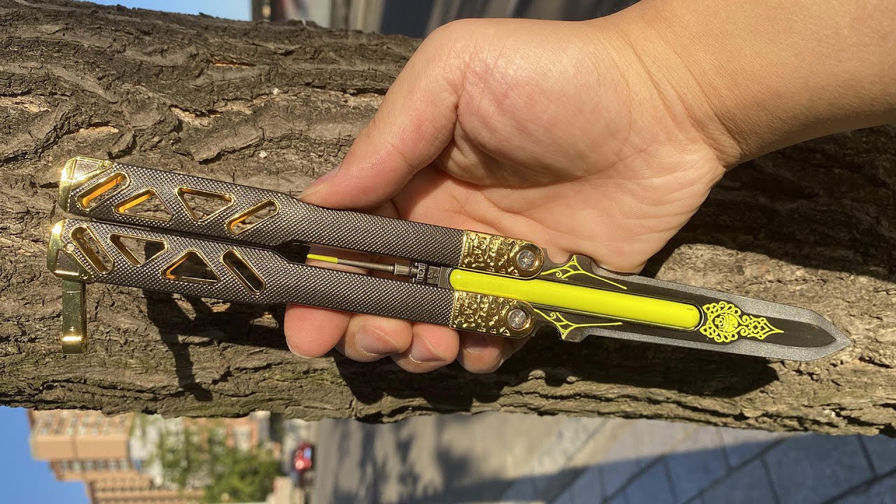 Apex Legends Heirloom Octane Balisong Metal Craft Releasing Review