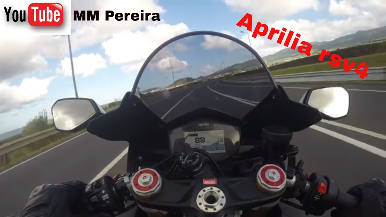 Aprilia rsv4 rr 2017 Stock Sound LOUD!!