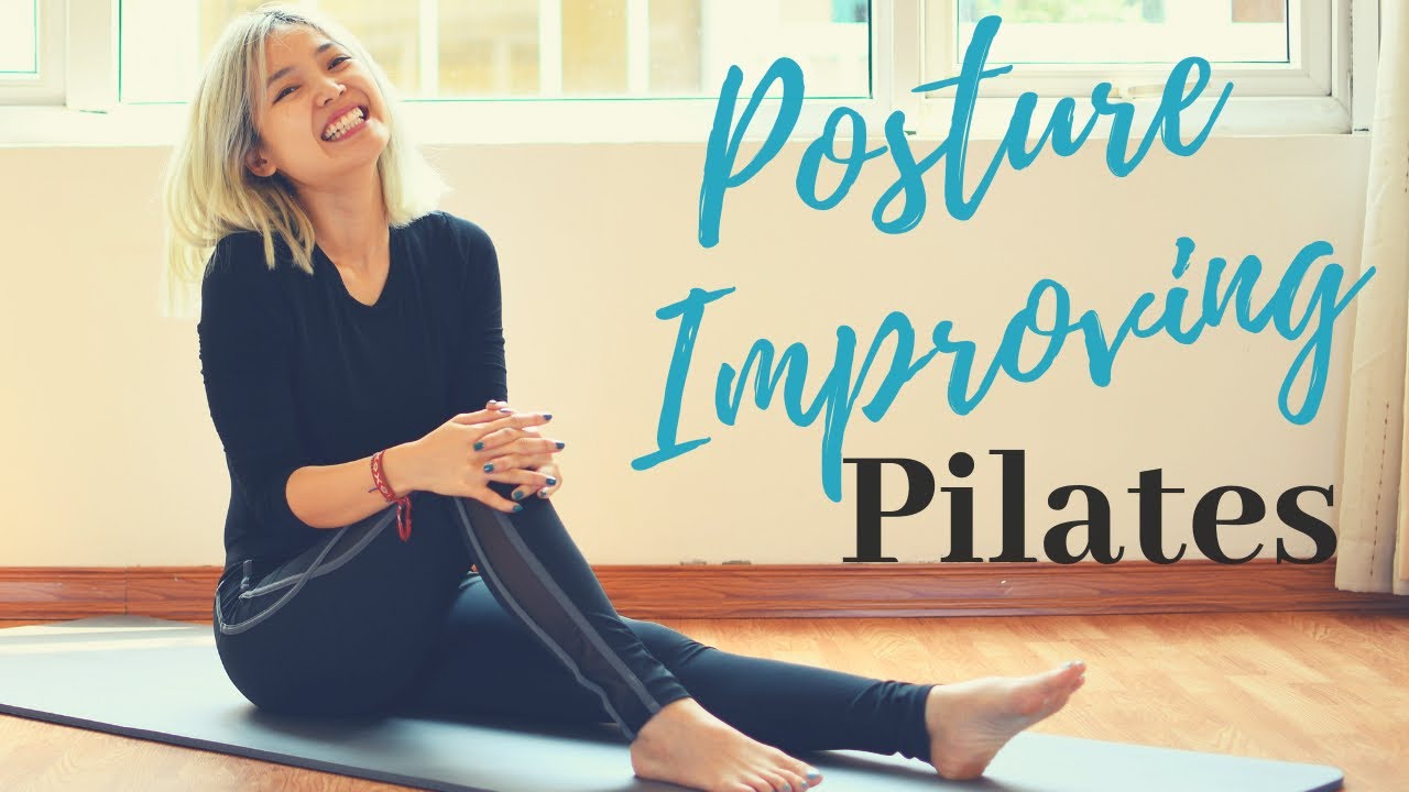 Look Your Best Confident 💚 Posture Improving Pilates 💚 30 Minute Workout and Stretching