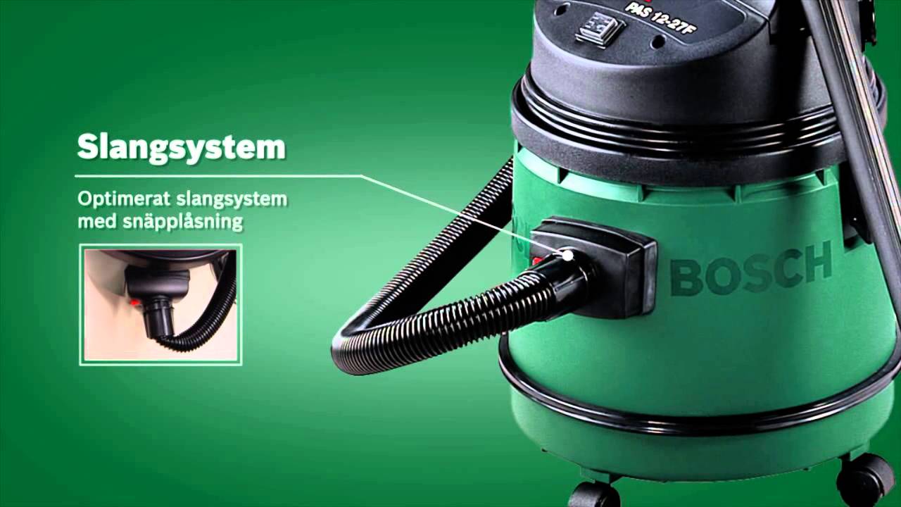 Universaldammsugare Bosch PAS 11-21: Kompakt och robust universaldammsugare
