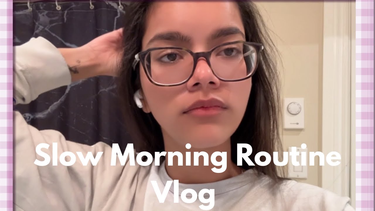 Slow Morning Routine | Self-Care, Mindset & Cozy Vibes 🌅🤍✨