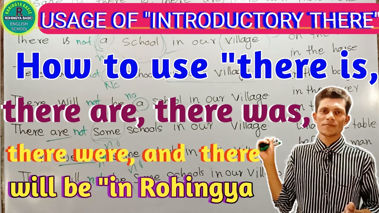 How to use Introductory there in Rohingya