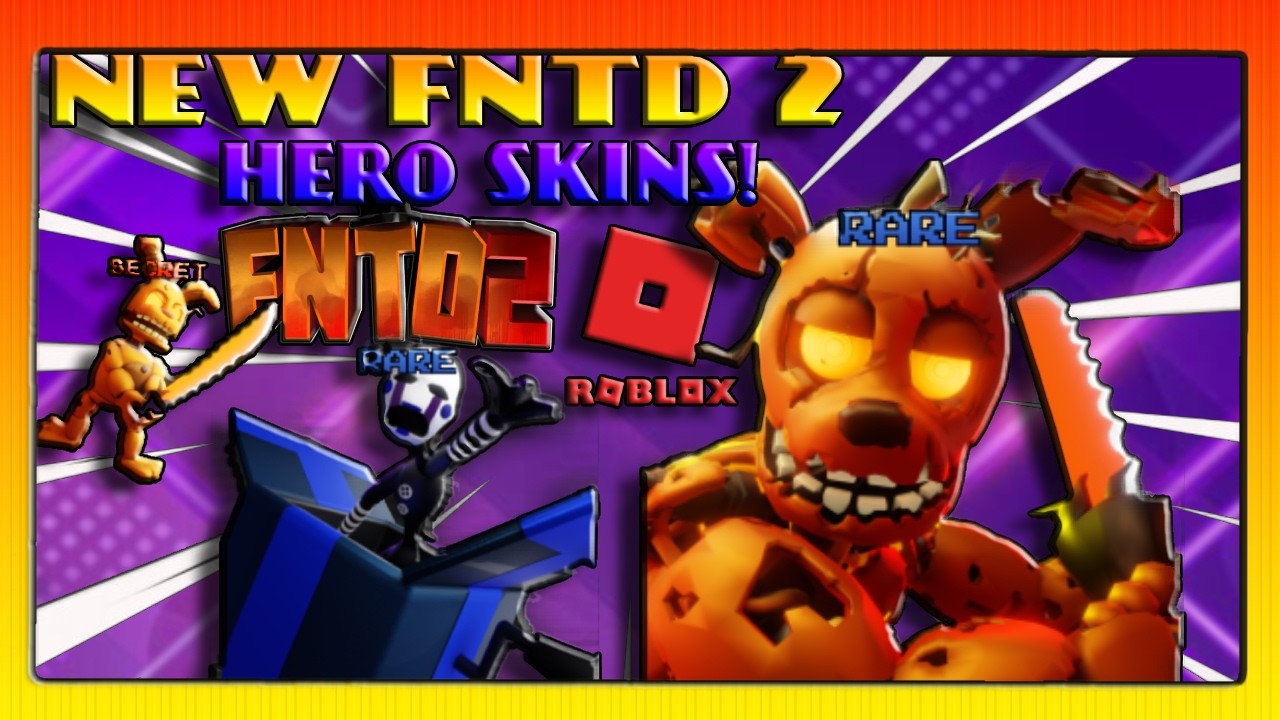 NEW SKINS UPDATE IN FNTD 2!