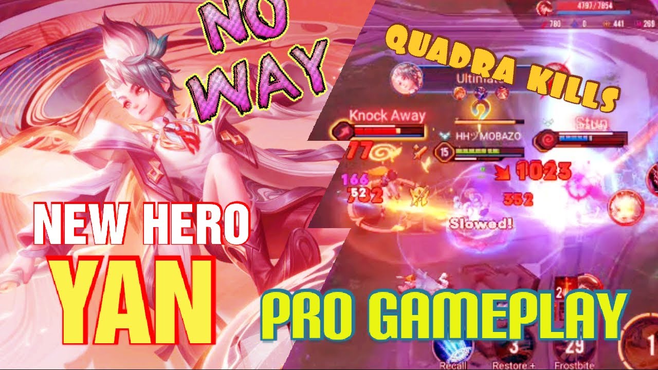 New hero YAN Pro Gameplay | Clash Of Titans  Mobazod