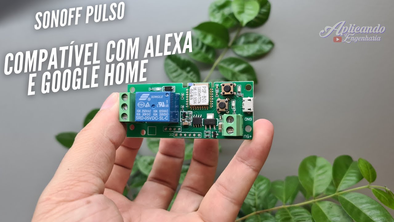 Como instalar e configurar Sonoff Pulso 5 V compatível com Alexa e Google Home