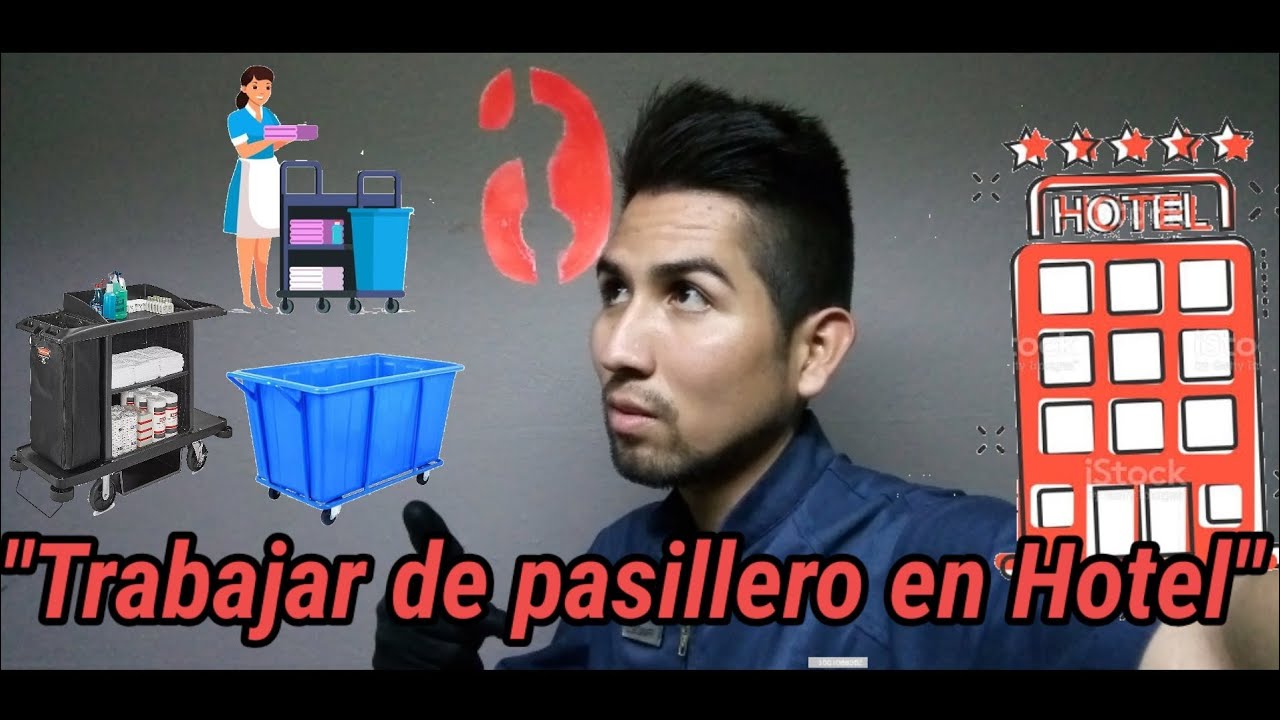 asi es trabajar en un Hotel de pasillero a.p - les enseño como trabajo