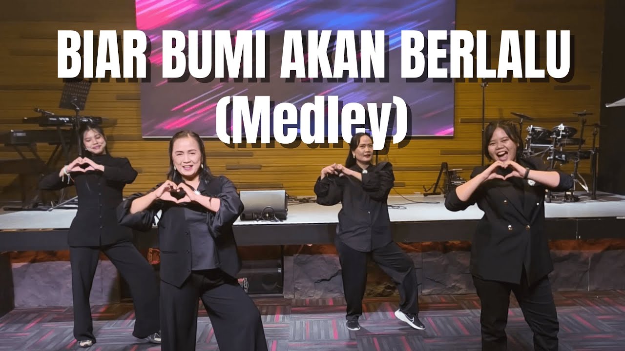 Biar Bumi Akan Berlalu - Kujatuh Cinta PadaNya - Hanya Yesus (MEDLEY) Dance Cover by Shulamite