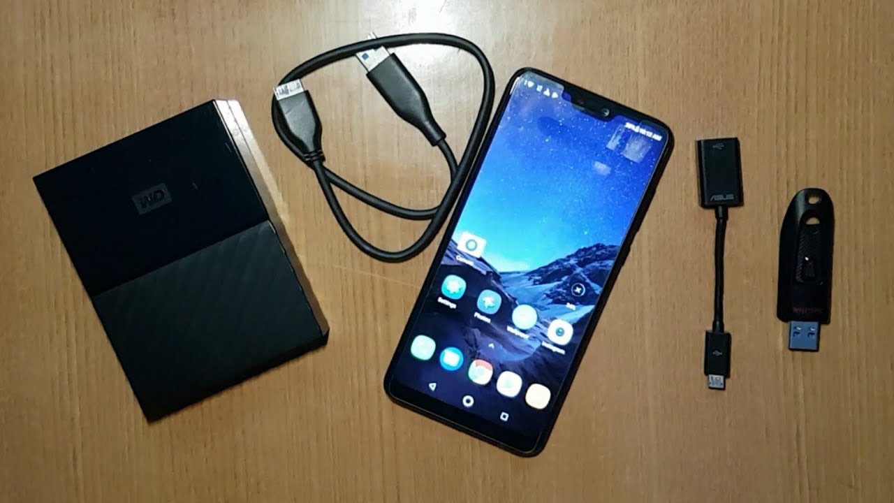 Asus zenfone max pro m2 [OTG Test]