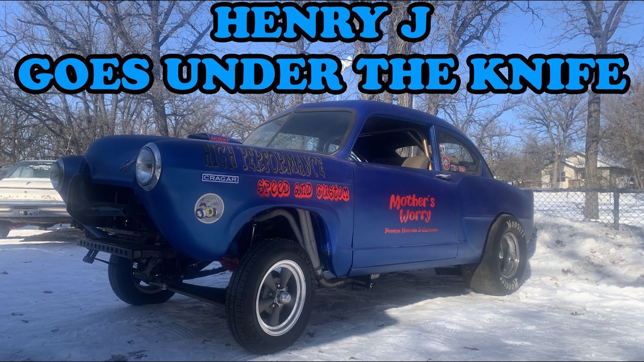 Модернизация задней оси Henry J Gasser Speedway Motors. 327 4-ступенчатая коробка передач.