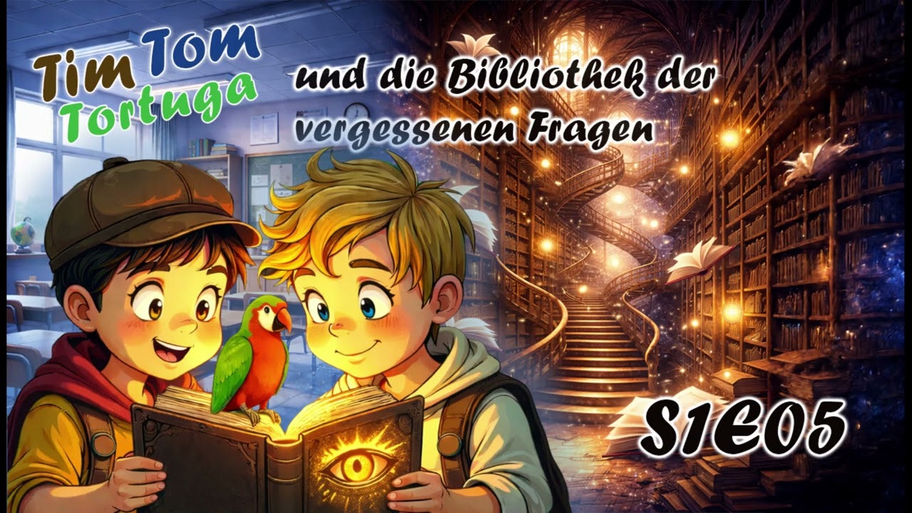 Tim, Tom und Tortuga ... und die Bibliothek der vergessenen Fragen