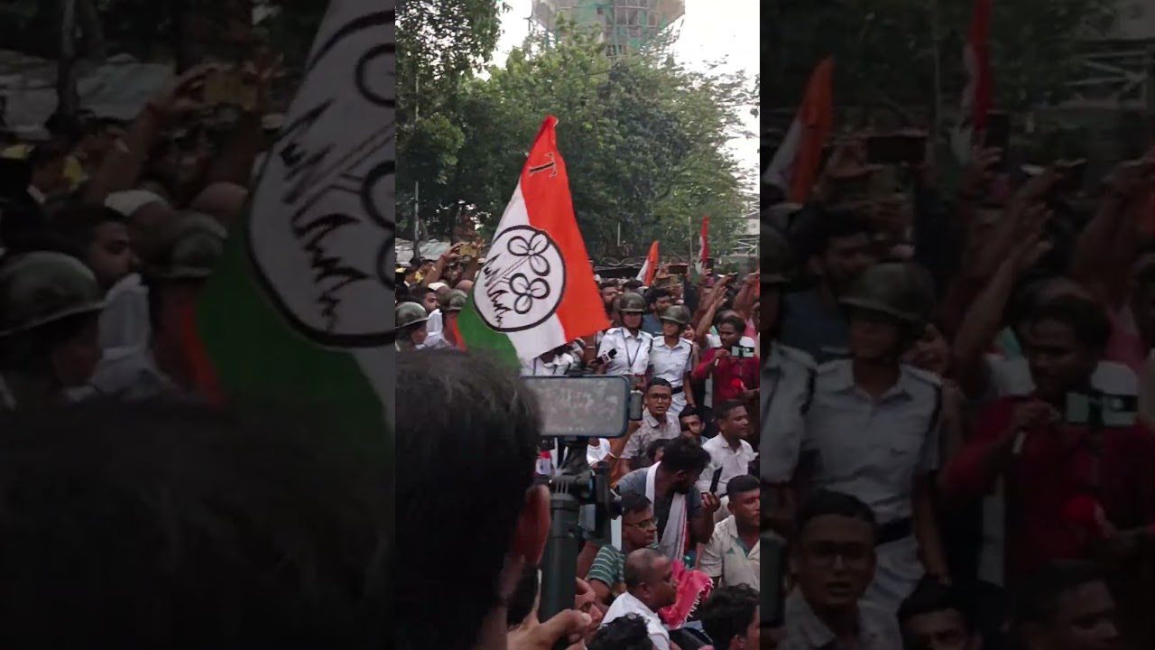all India Trinamool Congress TMC party dharmatala dharna