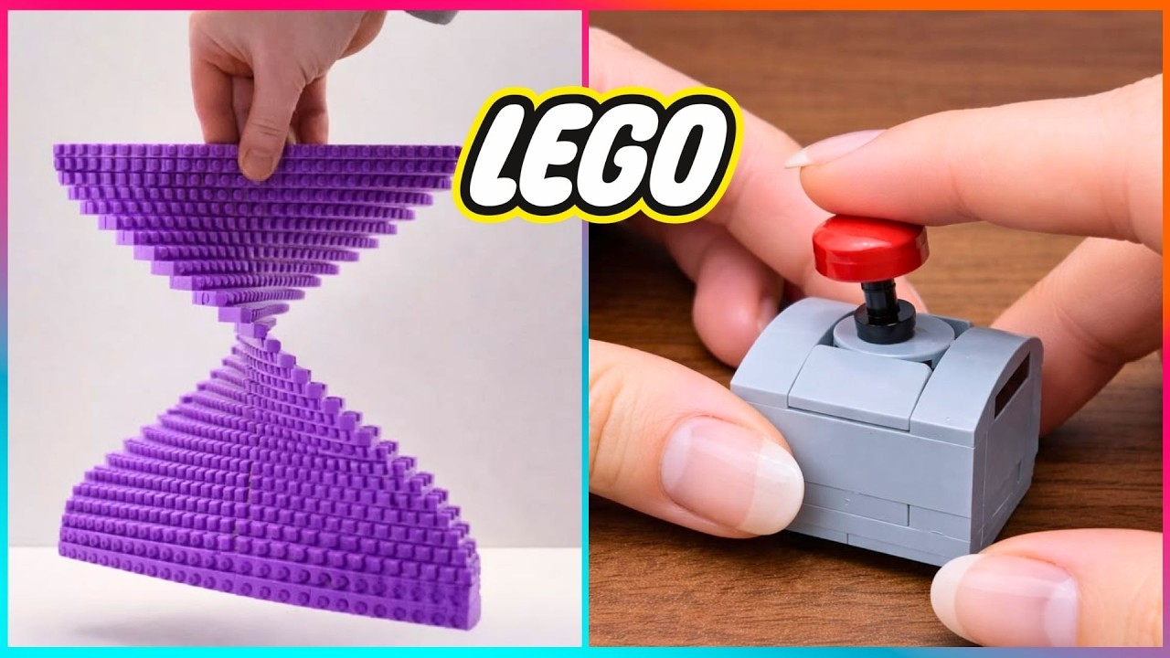 45 Insanely Satisfying LEGO Fidgets