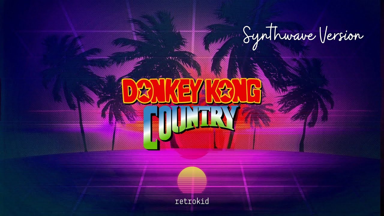 (NOT AI) Donkey Kong✨ | Synthwave - Chillwave 80's Mix✨❤