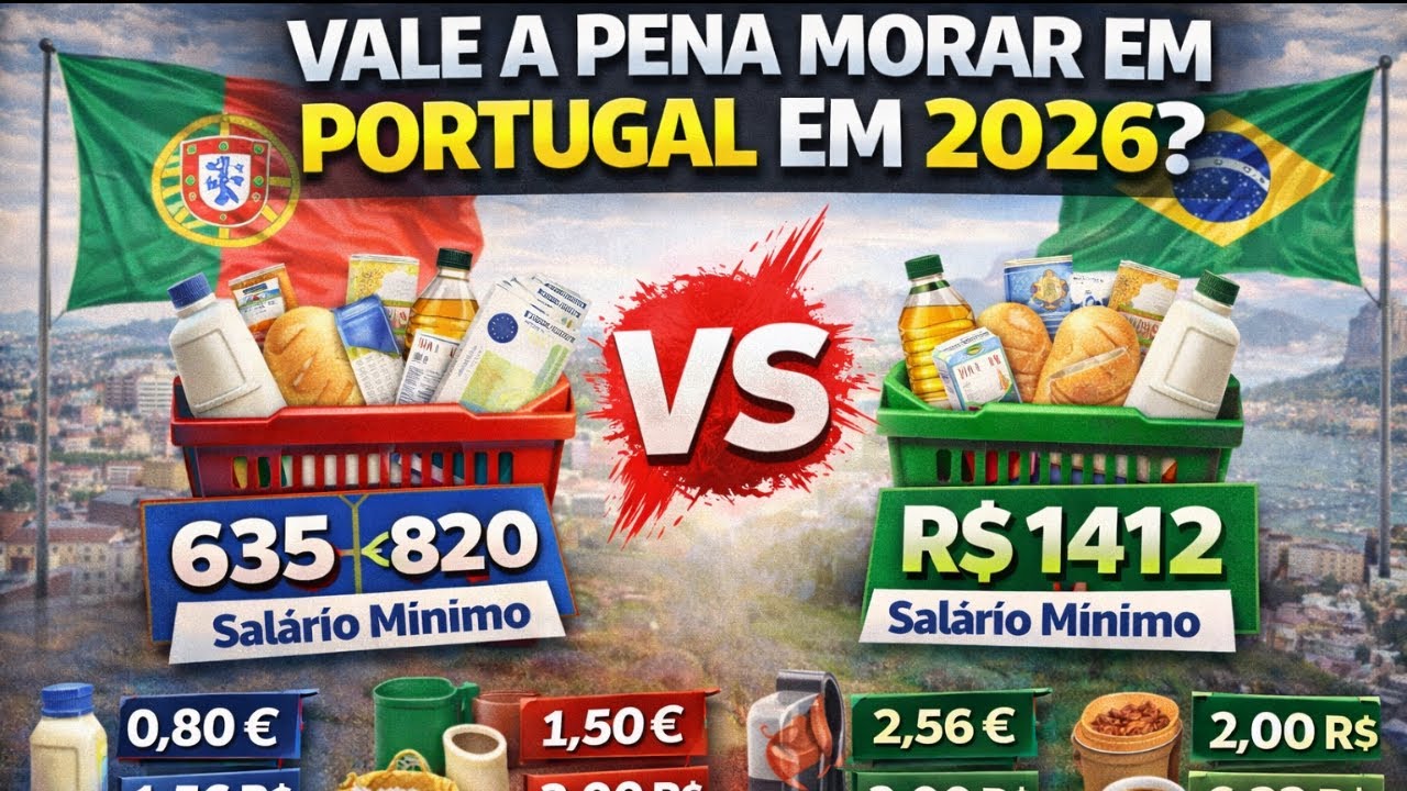 Ainda vale a pena MORAR EM PORTUGAL EM 2026