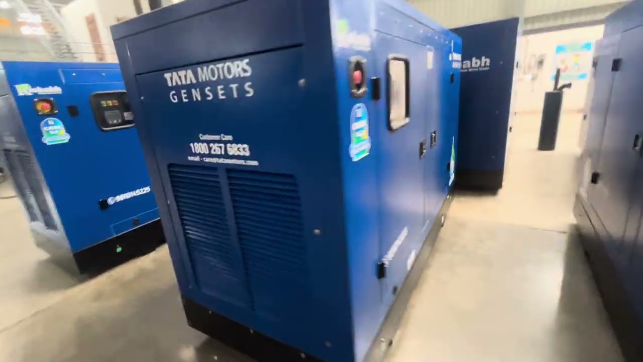 40kva Rishabh | Tata motors CPCBIV+ Geneator 
