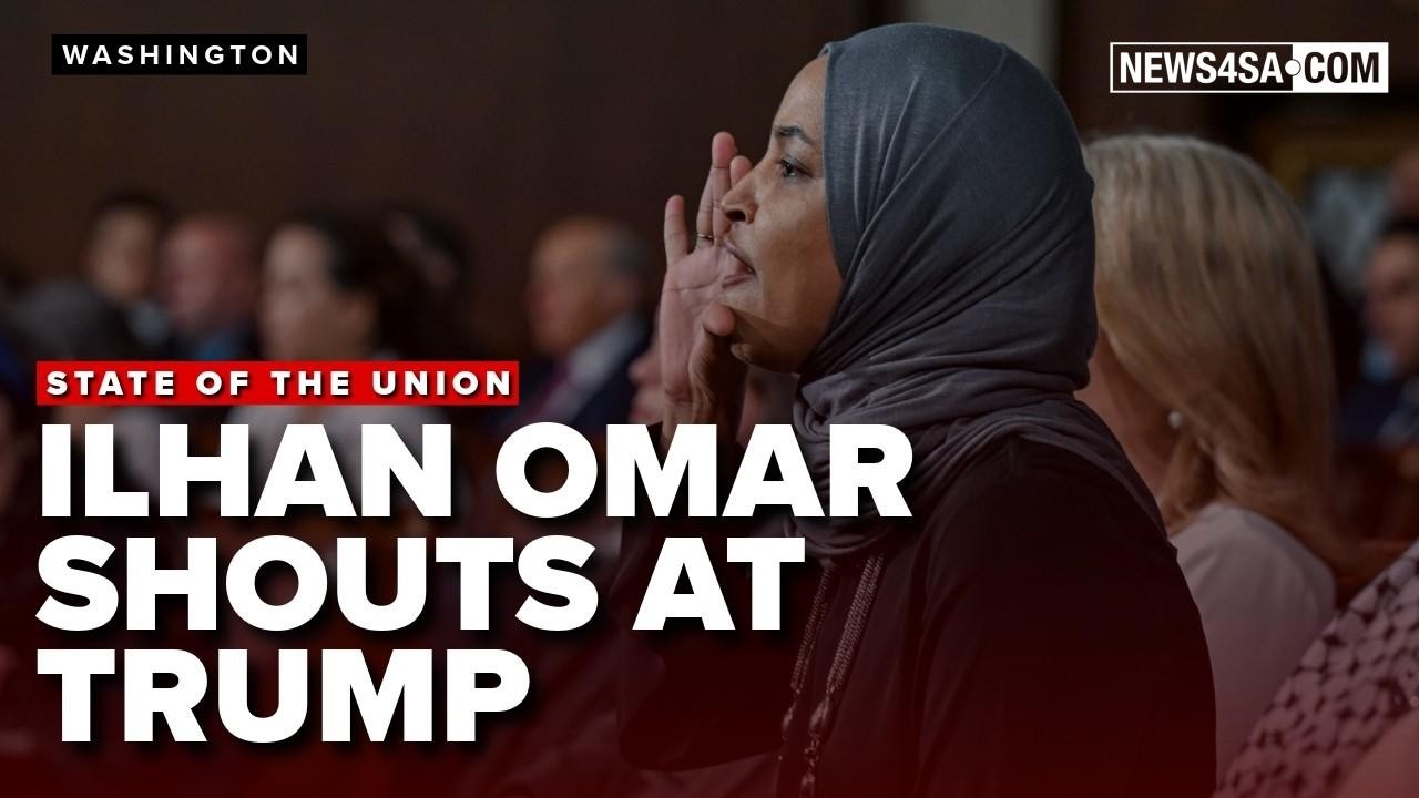 Minnesota Democrat ILHAN OMAR shouts at TRUMP during State of the Union Address   Here's why