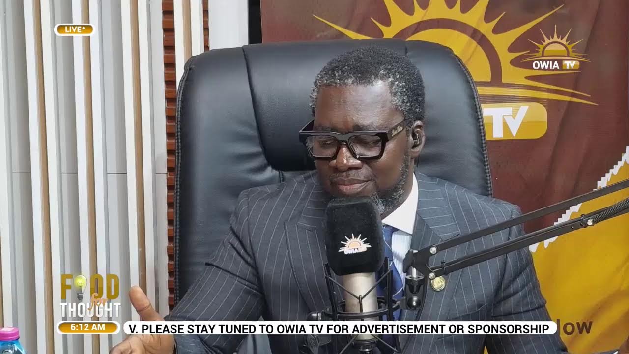 FOOD FOR THOUGHT WITH OMANHENE YAW ADU-BOAKYE