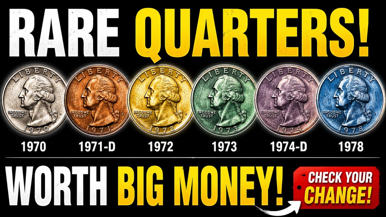 1970s QUARTER =HUGE MONEY? Extremely Rare Coins That Broke Every Collector's Expectations!