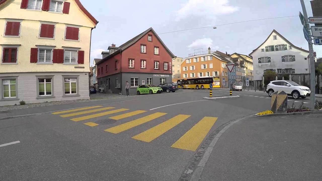 STREET VIEW: Altstadt von Rheineck in SWITZERLAND