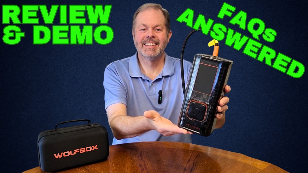 DEMO & REVIEW - WOLFBOX Heavy Duty Portable Tire Inflator