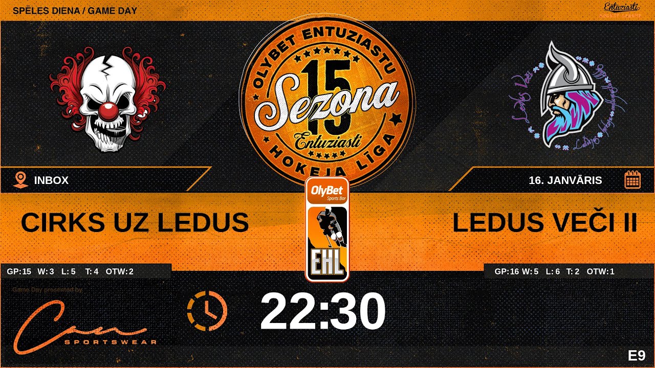 2026 01 16 | CIRKS UZ LEDUS (CRK) - LEDUS VEČI II (LV2) | E9