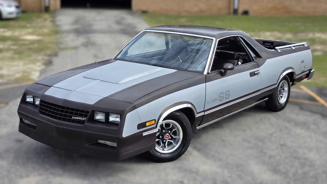 Я ездил на Chevrolet El Camino Choo Choo Customs SS 1985 года по трассе I-95 Muscle!