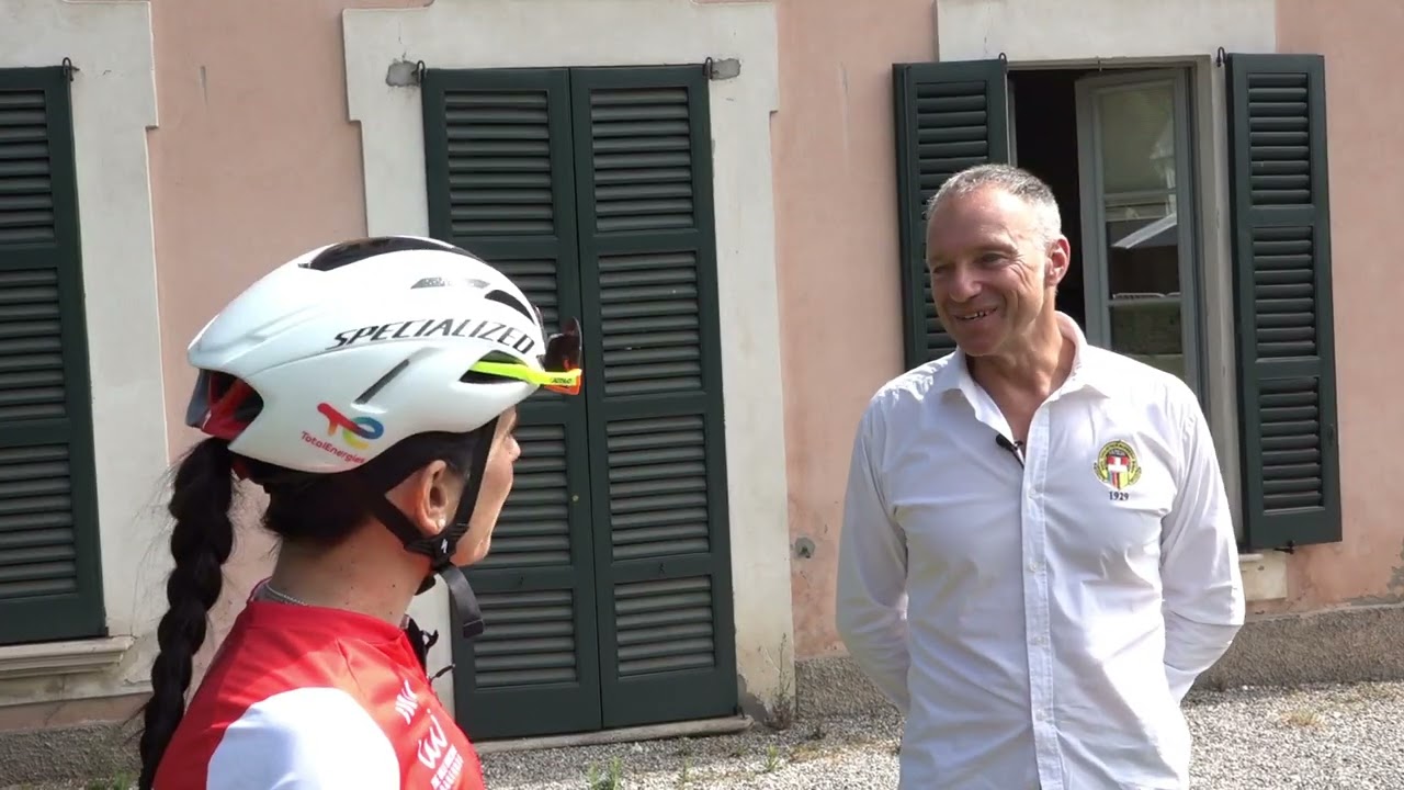 Chiara Ciuffini sul percorso della 6° Granfondo Tre Valli Varesine