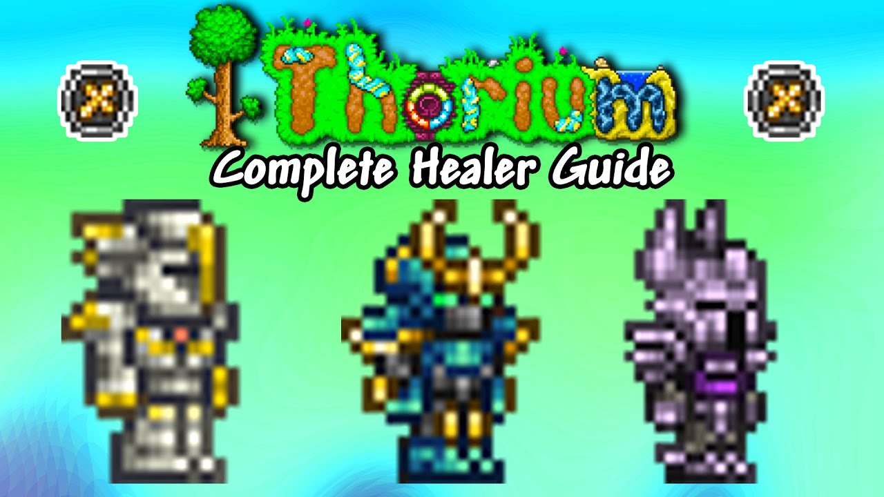ПОЛНОЕ руководство по развитию целителя Тория (Terraria 1.4)