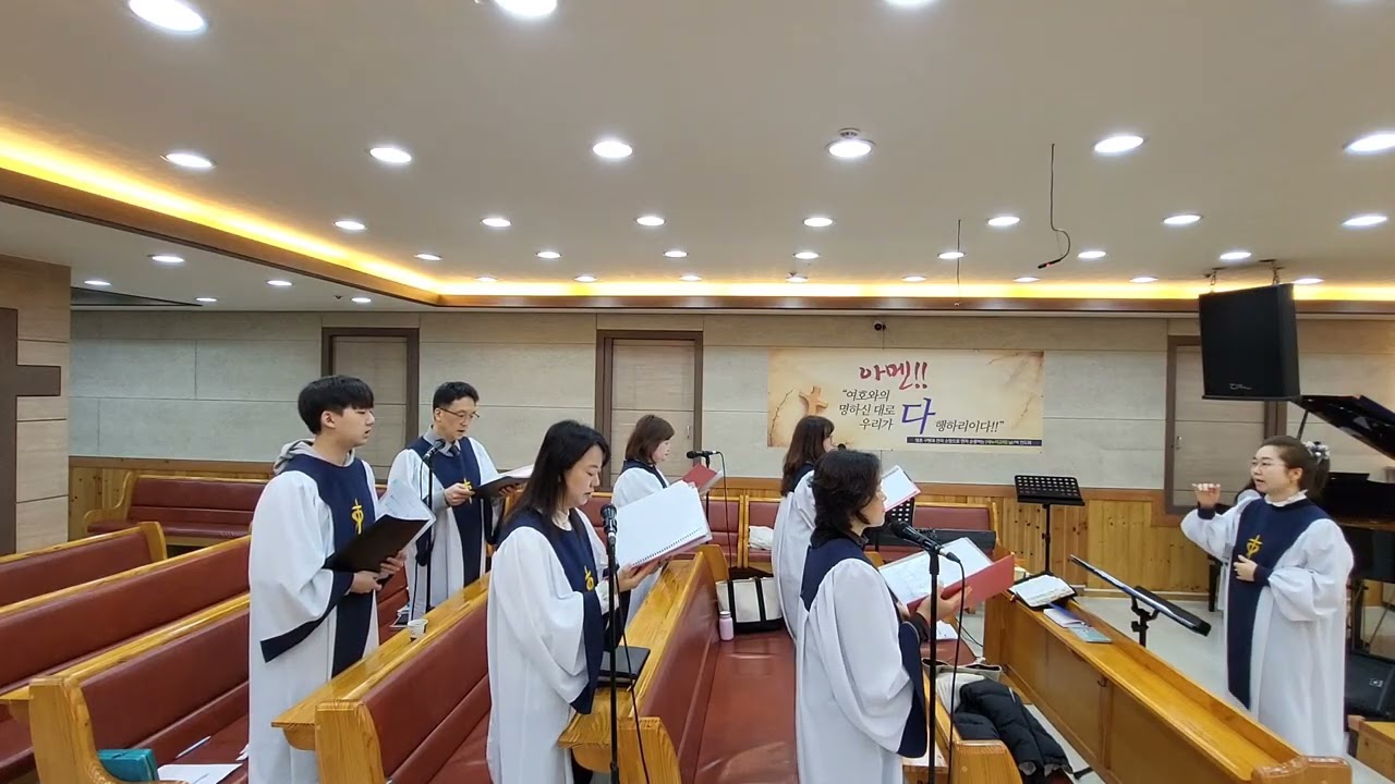 새누리교회 | 한소리찬양대 | 복음으로 살리라 20260315 #더욱사랑#더욱찬양#내가 복음을#부끄러워하지 아니하노니#믿음으로 말미암아 살리라#성가대찬양