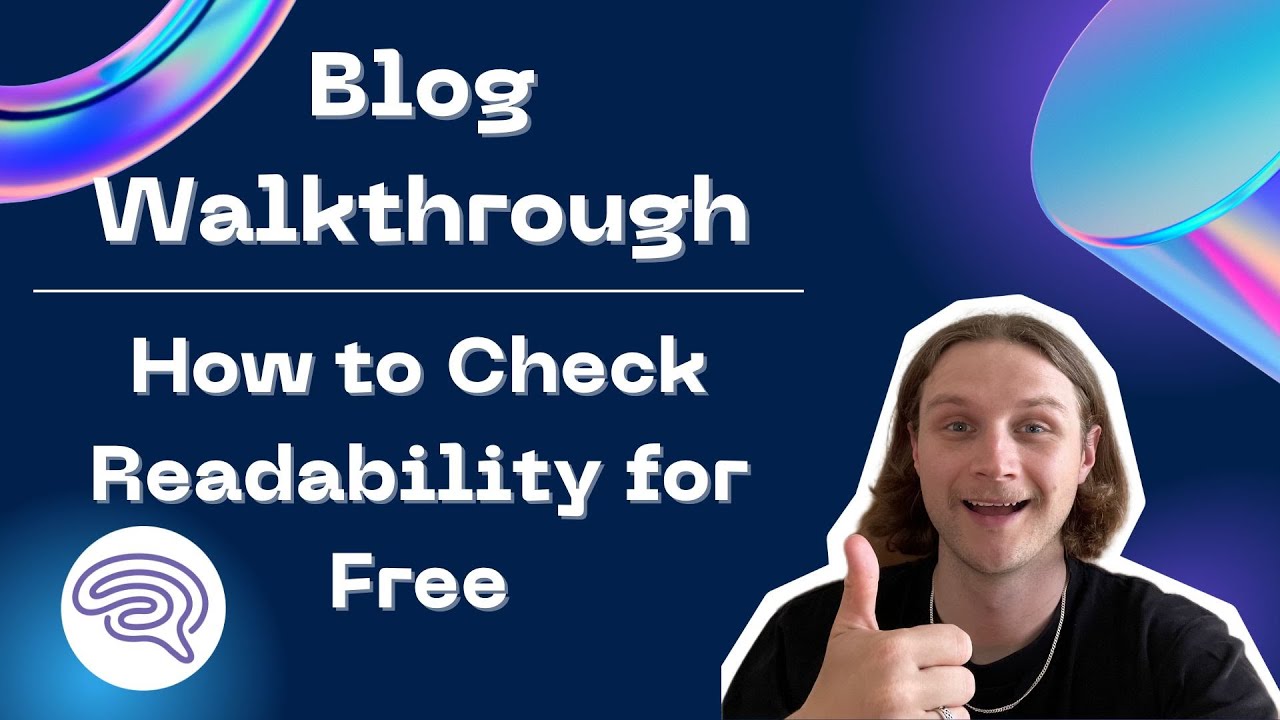 How to Check Readability for Free | Blog walkthrough