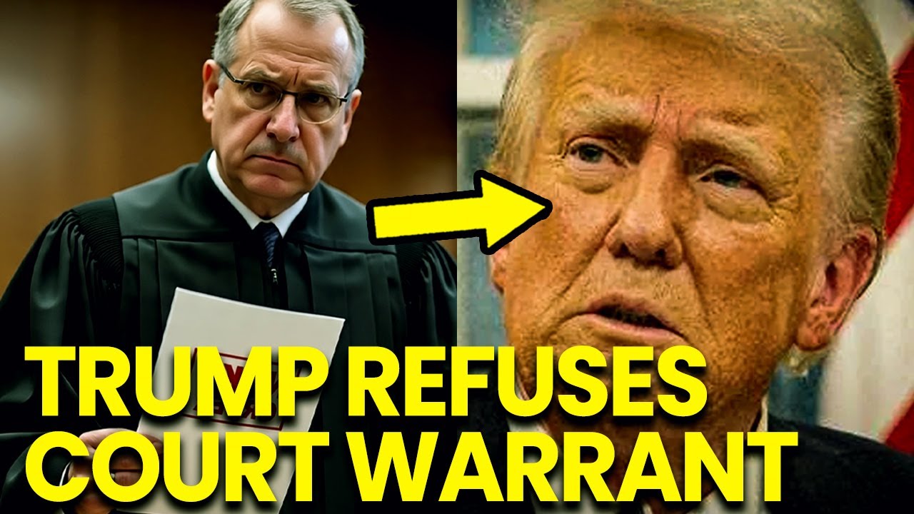 Trump REFUSES WARRANT as Judge THREATENS Immediate JAIL Time