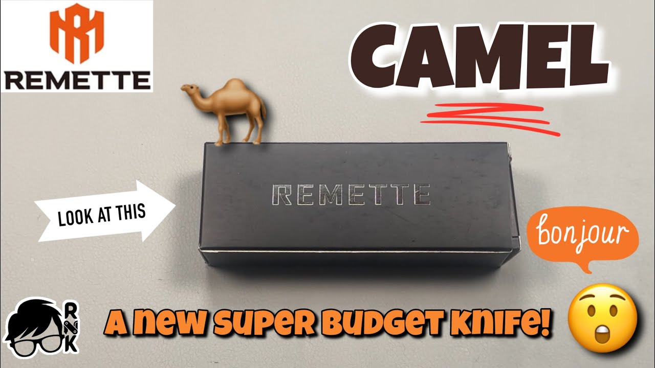 Ну, это было неожиданно… Новый сверхбюджетный нож Camel с фиксатором лезвия от Реметта… отлично! 👍