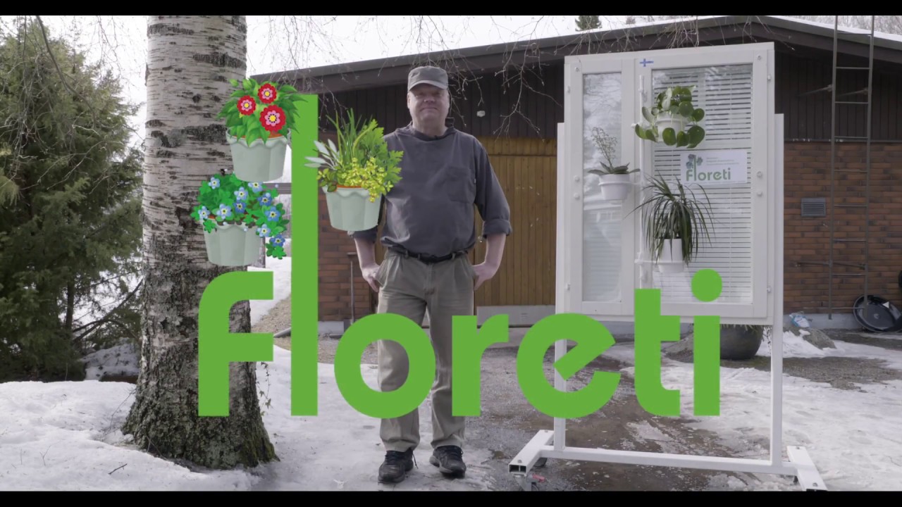 Floreti-kukkatelineen tarina