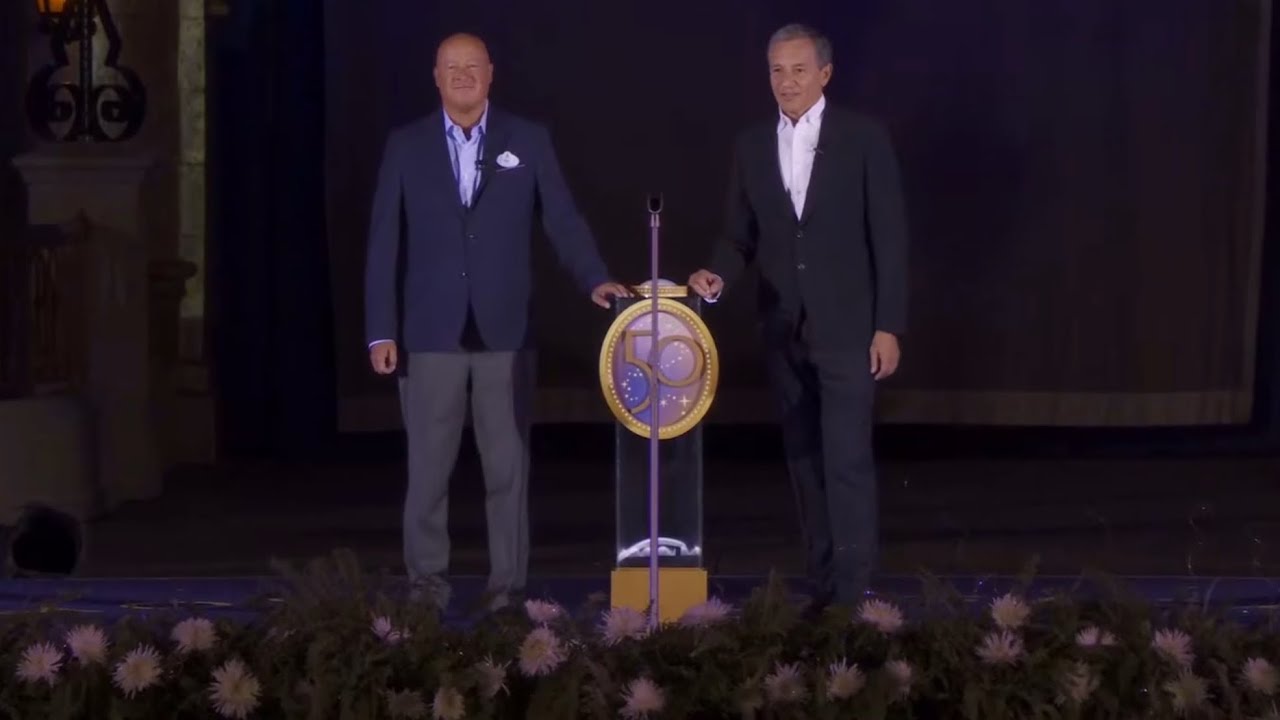 [FULL SPEECH] Bob Chapek & Bob Iger Walt Disney World 50th Anniversary