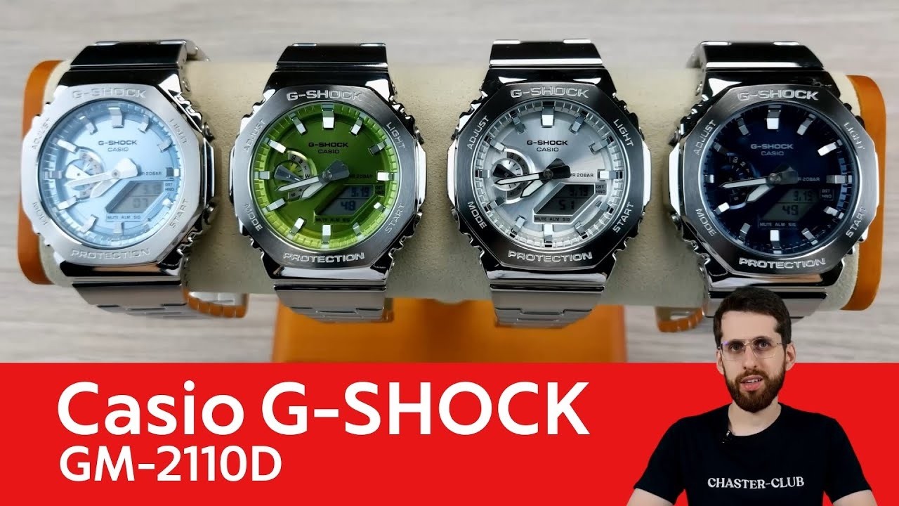 Octágonos de color: el G-SHOCK más vistoso del año / Casio G-SHOCK GM-2110D