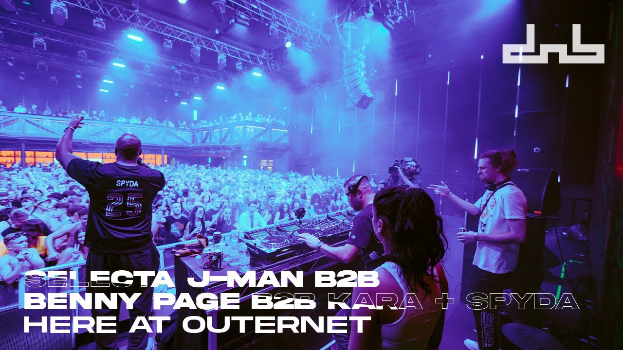 Selecta J-Man B2B Benny Page B2B Kara + Spyda DnB Allstars at Here 2022  - Live from London (DJ Set)