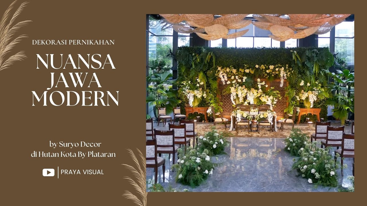 4K Dekorasi Pernikahan by Suryo Decor at Hutan Kota by Plataran - Jasmine & Wedha