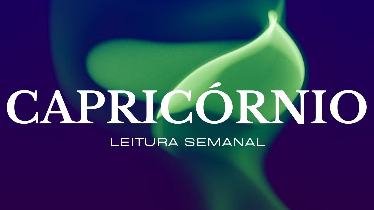 ♑CAPRICÓRNIO♑ALGUÉM