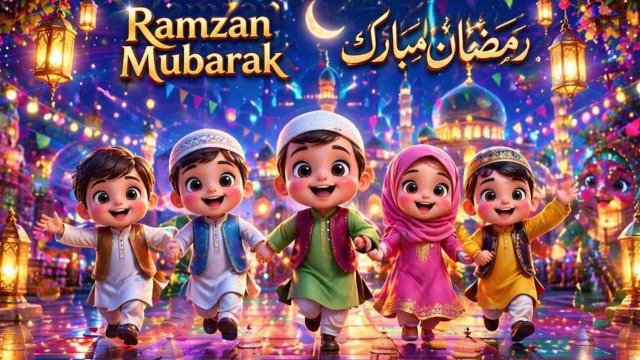 Ramzan Ke Roje Aaye Dil Jhoom Jhoom  Jaye | Islamic Kids Nasheed | رمضان کے روزے آئے دل جھوم جائے 2