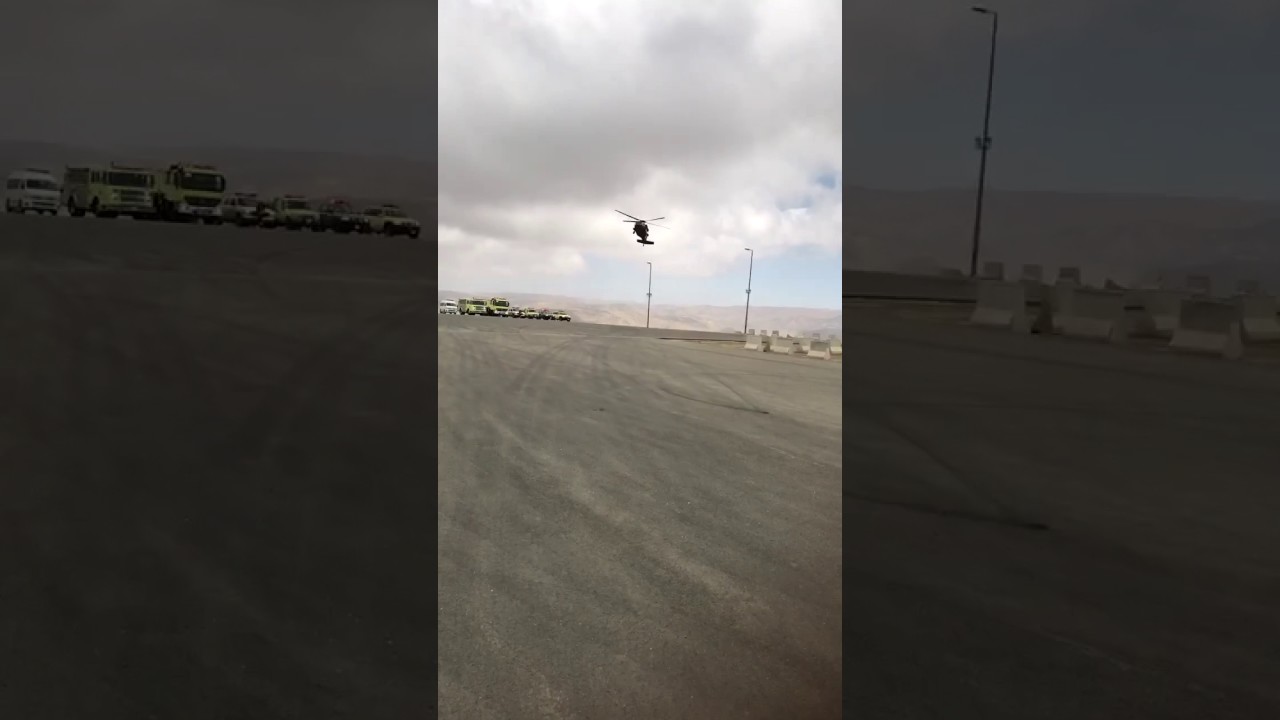 لحظة وصول الطائرة التي تقل الشهيد خالد الزهراني الى المندق . تقرير : محمد الزهراني
