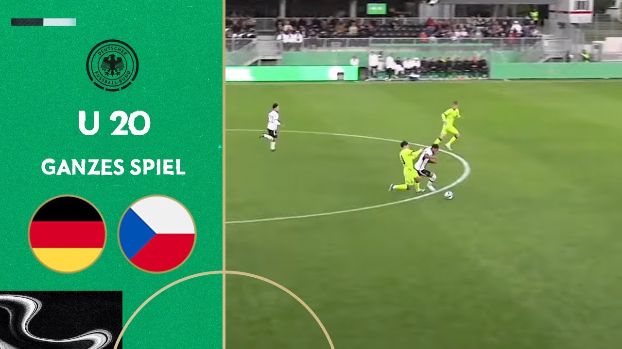 Deutschland - Tschechien | U 20 - Länderspiel | 🇩🇪 Kommentar