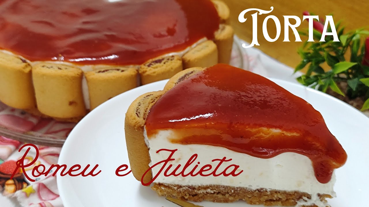 TORTA ROMEU E JULIETA CREMOSA PARA O  NATAL – FÁCIL, RÁPIDA E PERFEITA PARA AS FESTAS!
