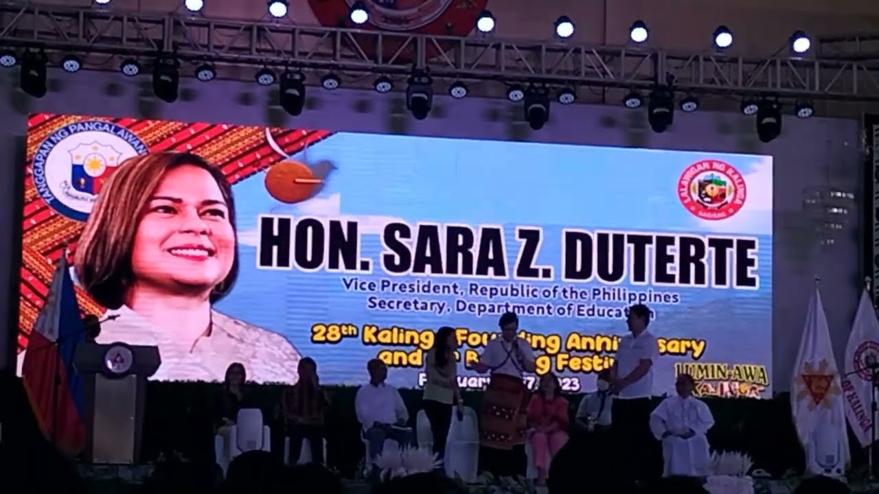 Vice President Sara Duterte officiates the on-the-spot wedding of Mayor Darwin❤️Mam Glenda