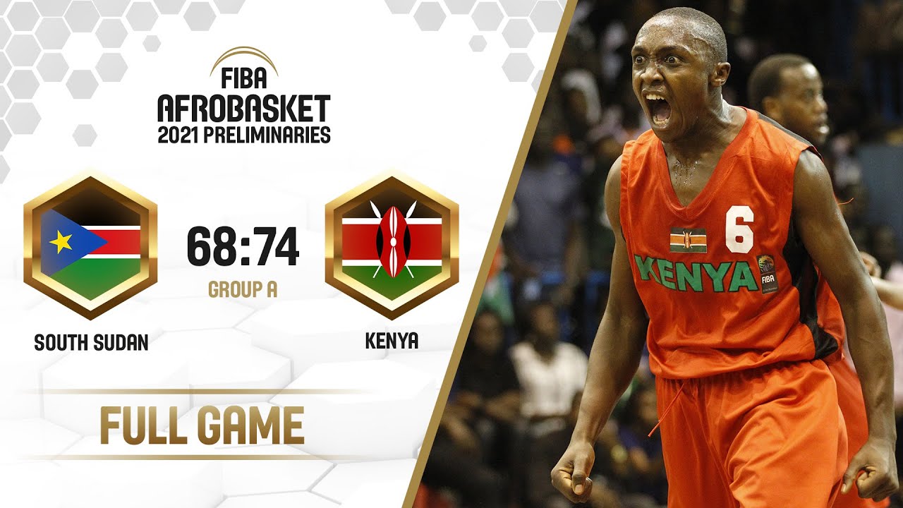 South Sudan v Kenya - Full Game - FIBA AfroBasket  Preliminaries 2021