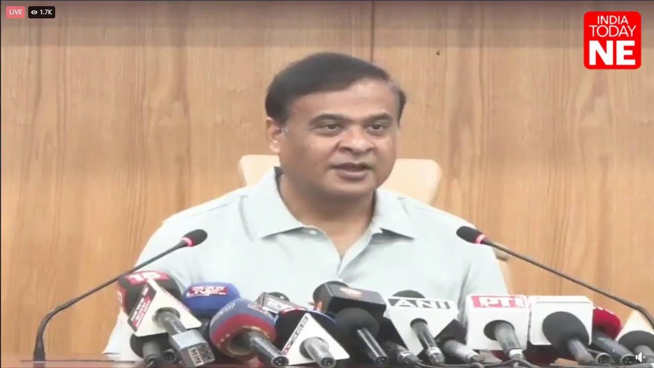 #LIVE | Assam CM Himanta Biswa Sarma addresses media after Cabinet meeting