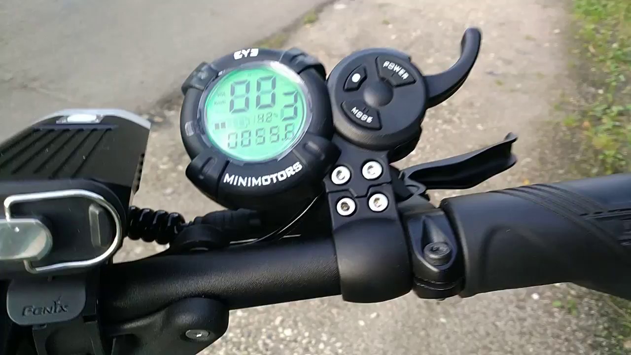 Dualtron thunder функции меню 