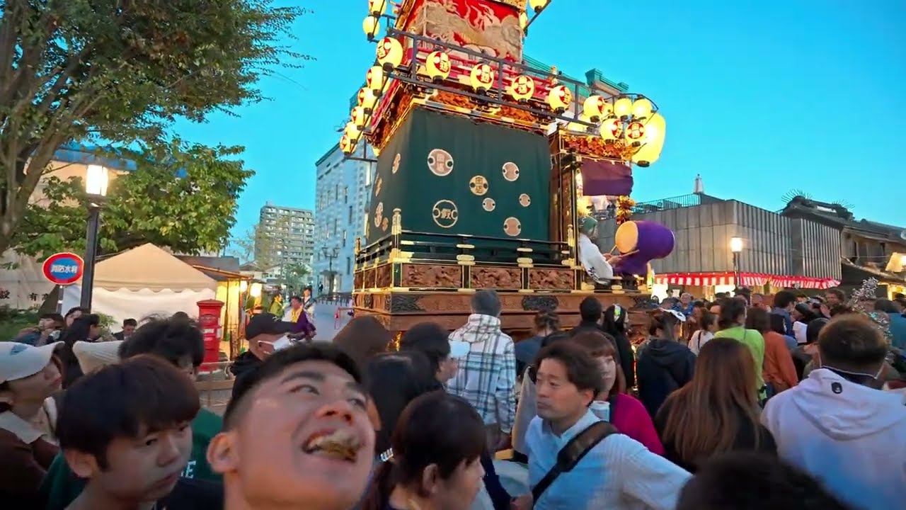 Kawagoe festival, Japan 2024・4K HDR