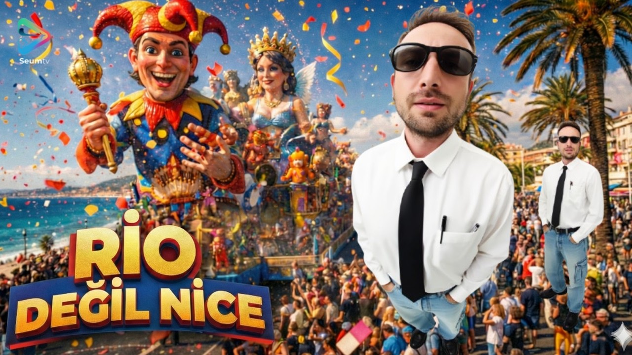 Şubat’ta Nice “Ölü Sezon” Dediler.  Şehir YIKILIYOR! 🎭 (Nice Karnavalı & Gezi Rehberi