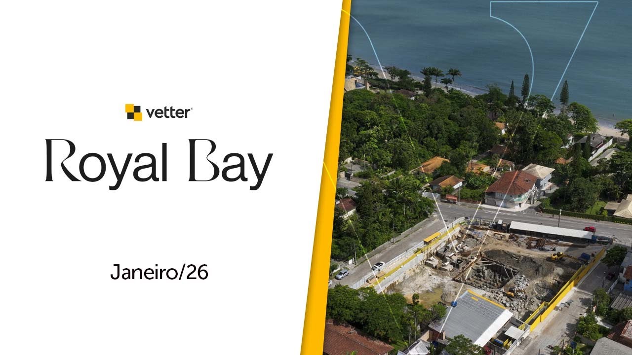 Empreendimento Royal Bay | Acompanhamento de obras Janeiro/2026